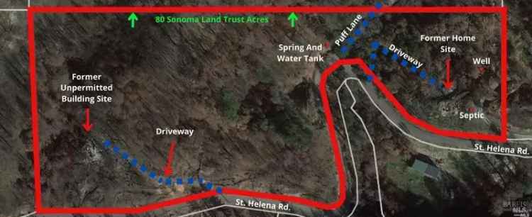 Land For Sale in 7889, Saint Helena Road, Santa Rosa, California