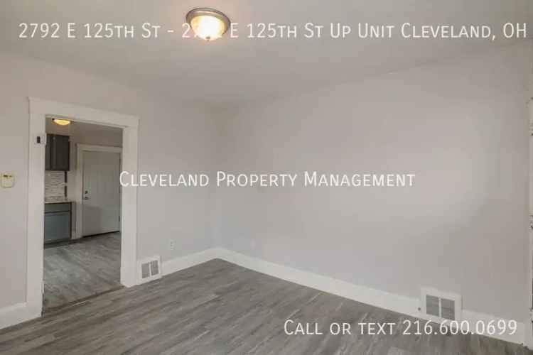 Newly Renovated Cleveland Duplex Apartment Unit for Rent