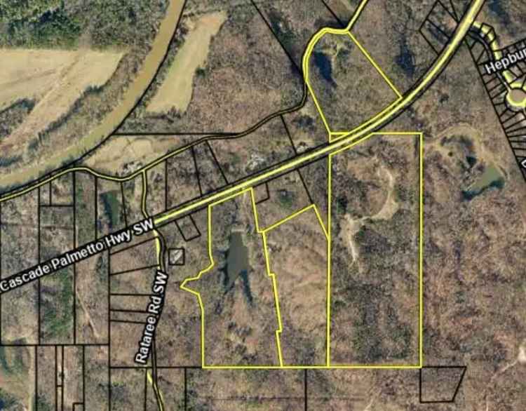 Land For Sale in 3665, Palmetto Cascade Highway, South Fulton, Georgia