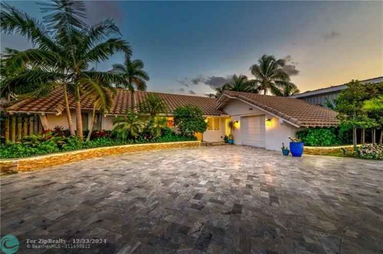 Single-family house For Sale in 1840, Northeast 57th Street, Fort Lauderdale, Florida