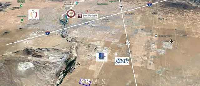 Land For Sale in Adelanto, California