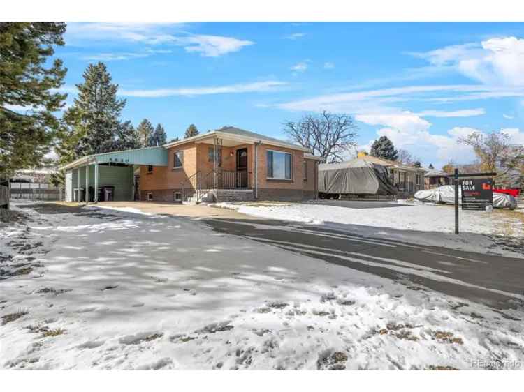 Single-family house For Sale in 4830, West Vassar Avenue, Denver, Colorado