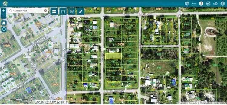 Land For Sale in 6342, Scott Street, Punta Gorda, Florida