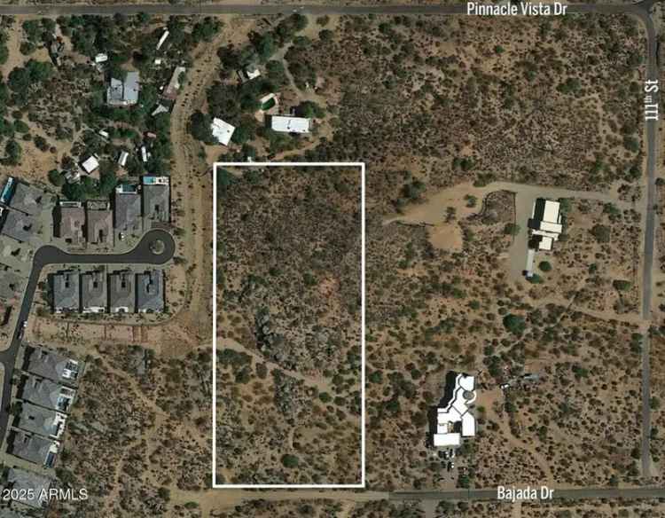 Land For Sale in 11100, East Bajada Drive, Scottsdale, Arizona