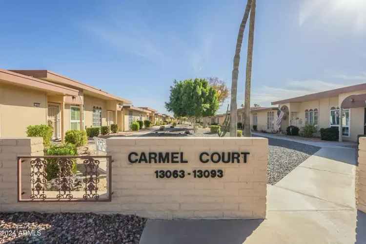 Apartment For Sale in 13082, North 100th Avenue, Sun City, Arizona