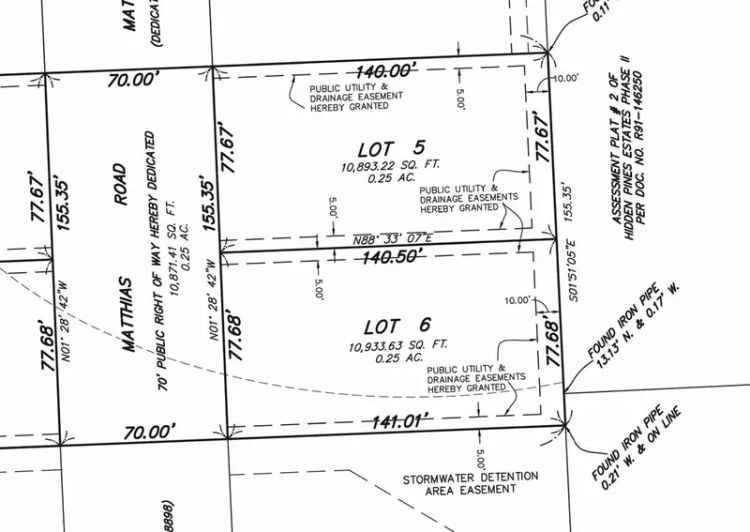 Land For Sale in 7125, Matthias Road, Downers Grove, Illinois