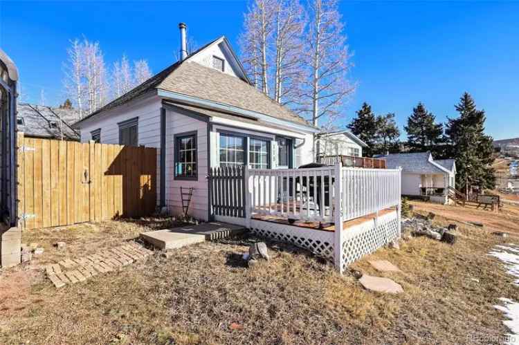 Single-family house For Sale in 115, West Golden Avenue, Cripple Creek, Colorado