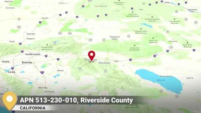 Land For Sale in Palm Springs, California