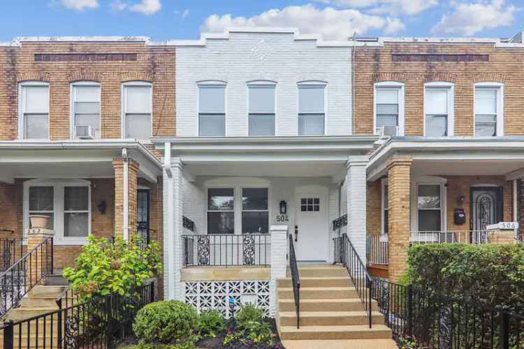 House For Sale in 504, 24th Street Northeast, Washington, District of Columbia