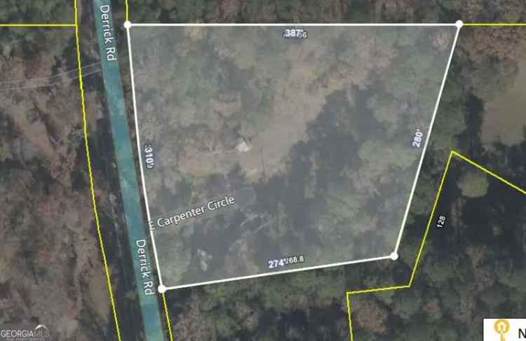 Land For Sale in 4435, Derrick Road Southwest, South Fulton, Georgia