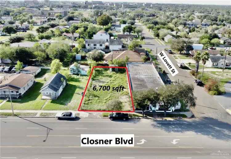 Land For Sale in 517, North Closner Boulevard, Edinburg, Texas