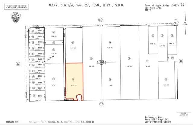 Land For Sale in Apple Valley, California