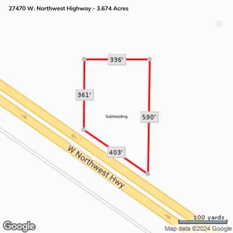 Land For Sale in Barrington, Illinois