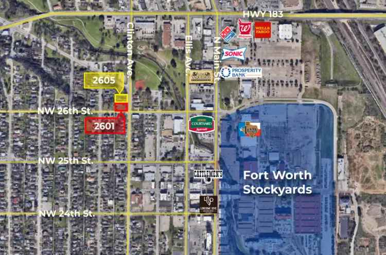 Land For Sale in 2605, Clinton Avenue, Fort Worth, Texas