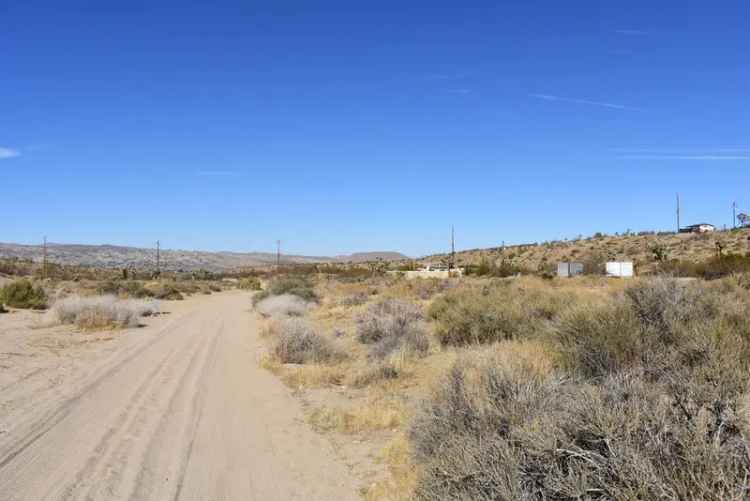 Land For Sale in Yucca Valley, California