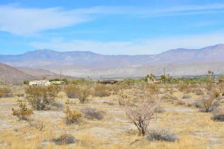 Land For Sale in 2490, Hoberg Road, Borrego Springs, California