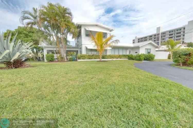 Single-family house For Sale in 3201, Northeast 23rd Street, Fort Lauderdale, Florida