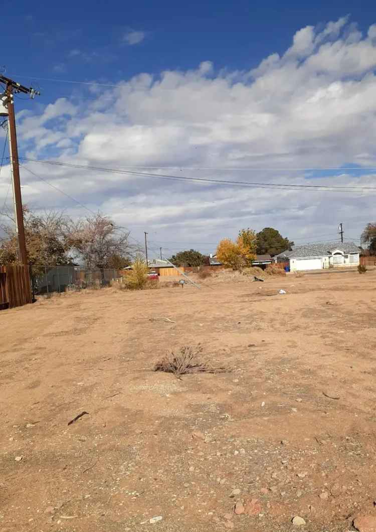 Land For Sale in California City, California