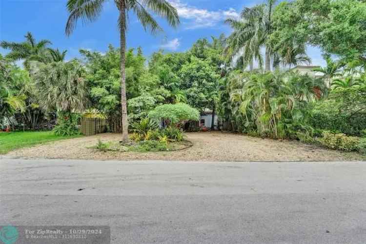 Land For Sale in Fort Lauderdale, Florida