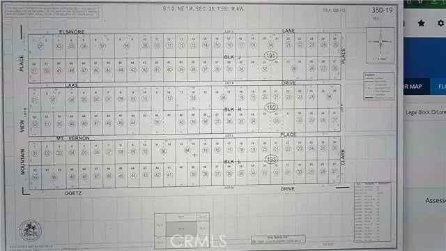 Land For Sale in 23723, Mount Vernon Place, Menifee, California