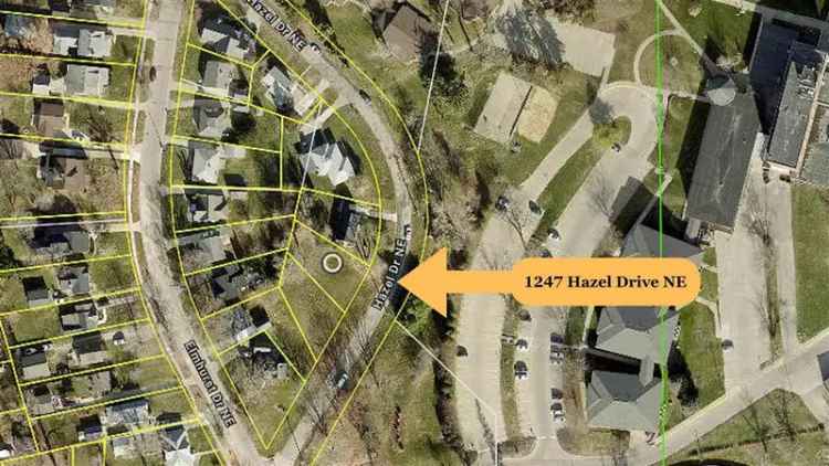 Land For Sale in 1247, Hazel Drive Northeast, Cedar Rapids, Iowa