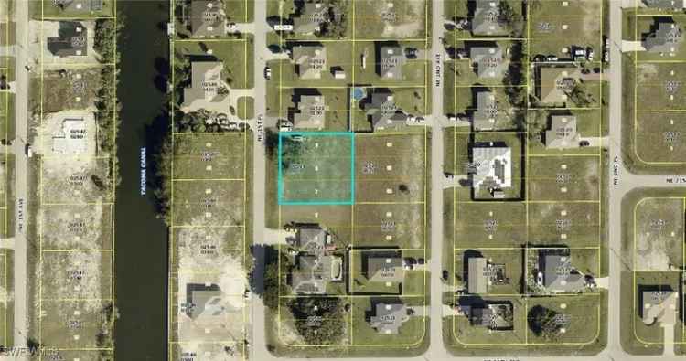 Land For Sale in 2103, Northeast 1st Place, Cape Coral, Florida