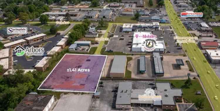 Land For Sale in 713, Harris Street, Springdale, Arkansas