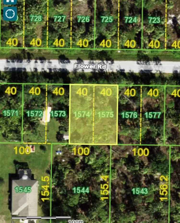 Land For Sale in 26251, Flower Road, Punta Gorda, Florida