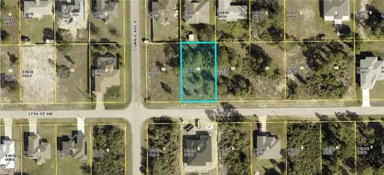 Land For Sale in 2516, 37th Street Southwest, Florida