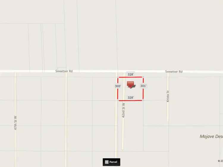 Land For Sale in Rosamond, California