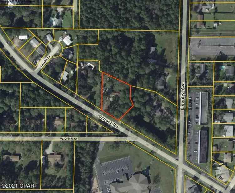 Land For Sale in 1500, Airport Road, Panama City, Florida