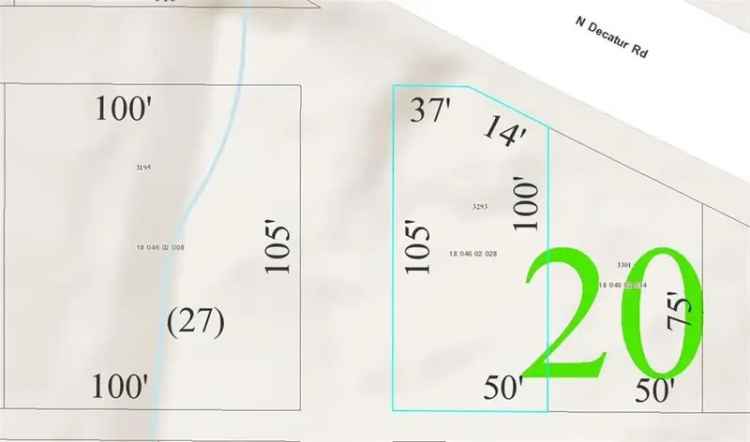 Land For Sale in Scottdale, Georgia