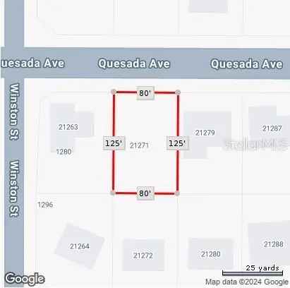 Land For Sale in 21271, Quesada Avenue, Port Charlotte, Florida