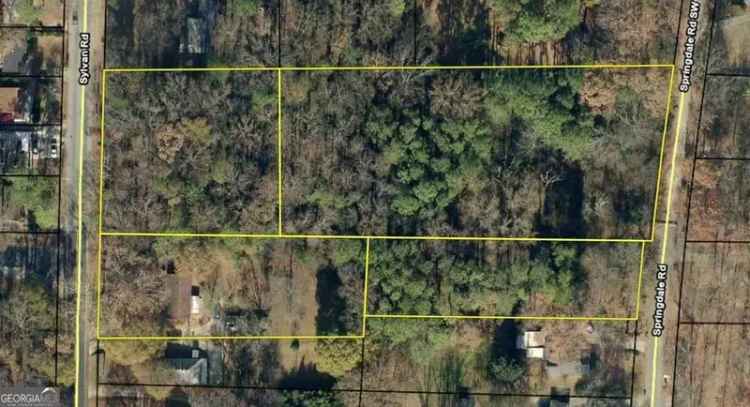 Land For Sale in 2991, Springdale Road Southwest, Atlanta, Georgia