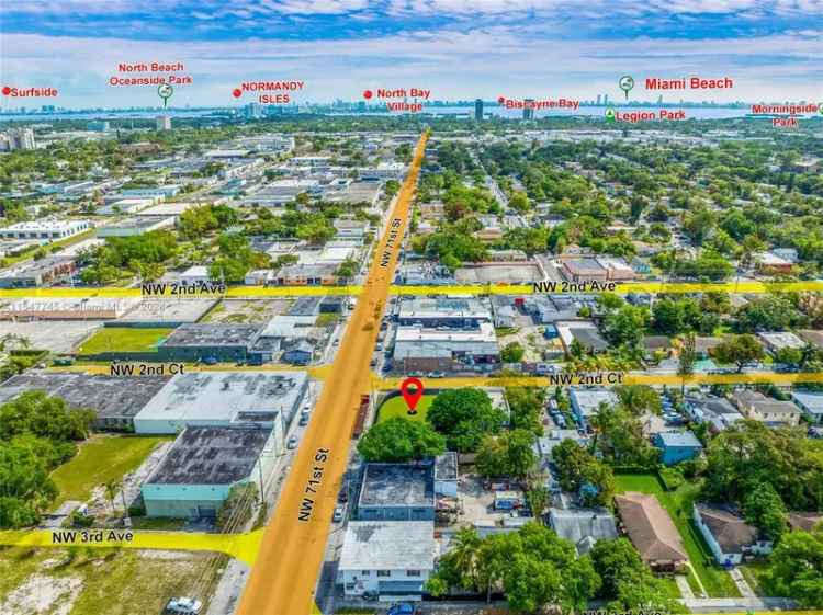 Land For Sale in 7032, Northwest 2nd Court, Miami, Florida