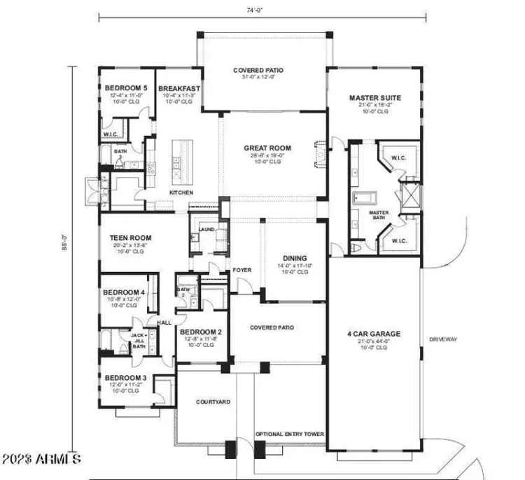 Single-family house For Sale in 25007, North 89th Street, Scottsdale, Arizona