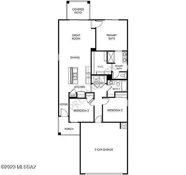 Single-family house For Sale in Marana, Arizona