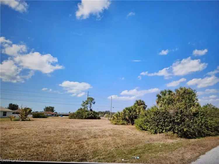 Land For Sale in Cape Coral, Florida