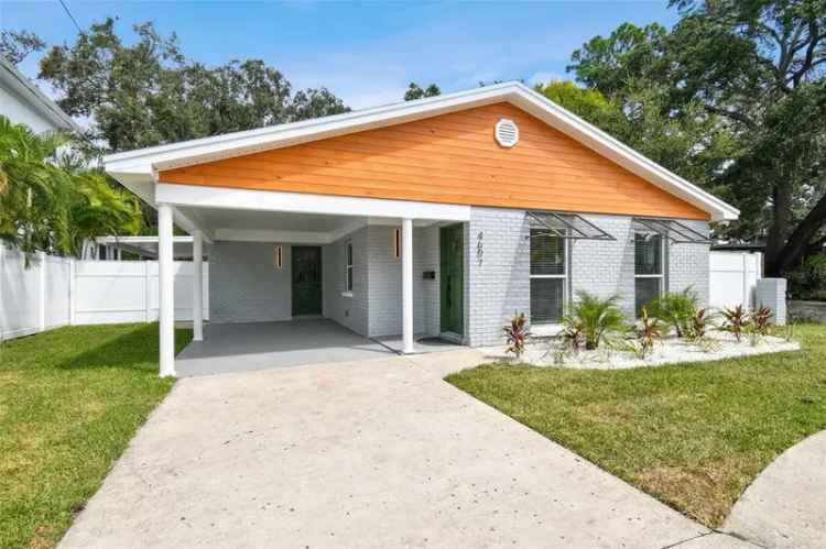 Single-family house For Sale in 4607, West San Jose Street, Tampa, Florida