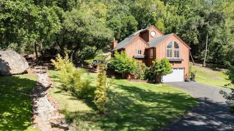 Single-family house For Sale in 3540, Happy Valley Road, Santa Rosa, California