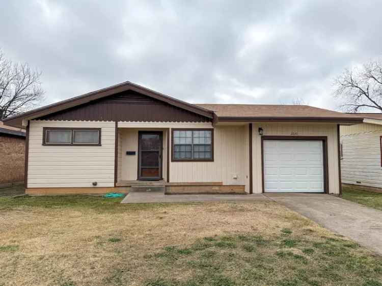 Single-family house For Rent in 2641, South 22nd Street, Abilene, Texas