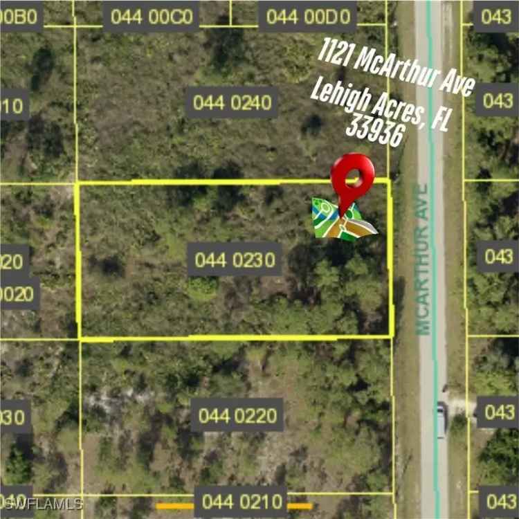 Land For Sale in 1121, McArthur Avenue, Florida