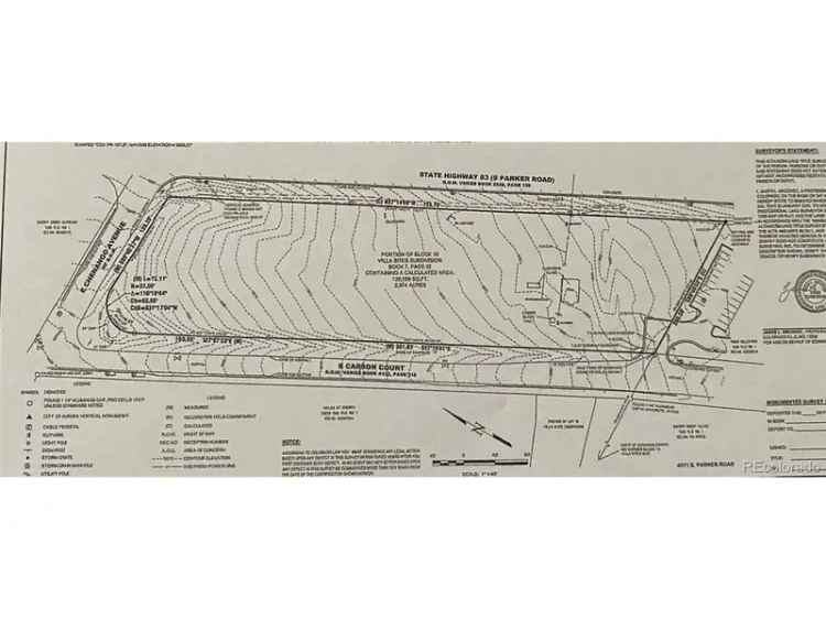 Land For Sale in Aurora, Colorado