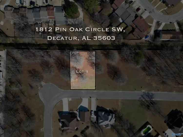 Land For Sale in 1812, Pin Oak Circle, Decatur, Alabama