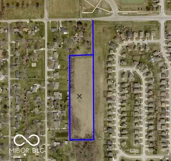 Land For Sale in 7545, East Troy Avenue, Indianapolis, Indiana