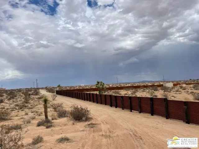 Land For Sale in Joshua Tree, California