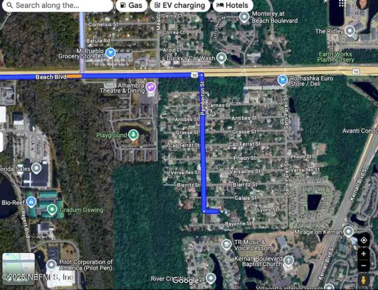 Land For Sale in 12138, Lyons Street, Jacksonville, Florida