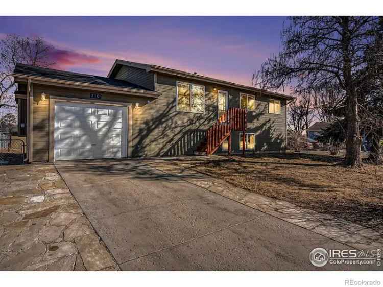 Single-family house For Sale in 210, South Frances Avenue, Milliken, Colorado