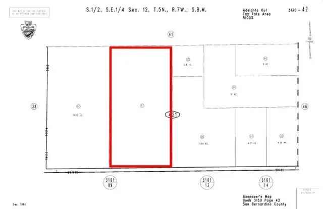 Land For Sale in Phelan, California