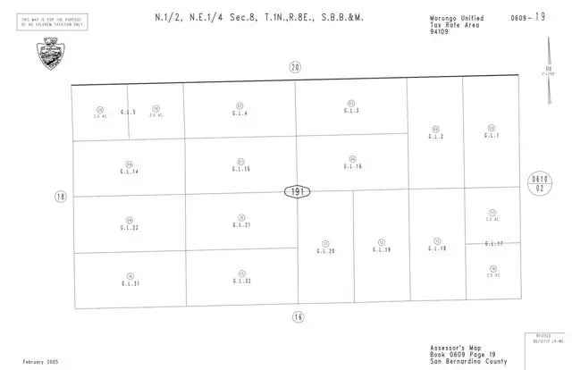 Land For Sale in Twentynine Palms, California